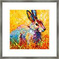 Forest Bunny Framed Print