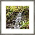 Forest Cascade Framed Print