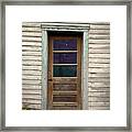 Forgotten Door Framed Print