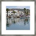 Fornells Harbour, Menorca Framed Print