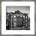 Foro Romano, Rome Italy Framed Print