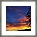 Fort Mohave Arizona Sunset Framed Print
