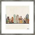 Fort Worth Texas Framed Print