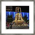 Fountain Square Cincinnati Framed Print