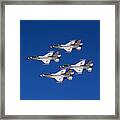 Four Thunderbirds Framed Print