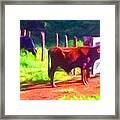 Franca Cattle 2 Framed Print