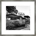 Frank Lloyd Wright Used Structural Framed Print