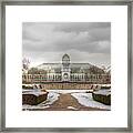 Franklin Park Conservatory Winter Framed Print