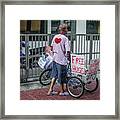 Free Hugs Framed Print