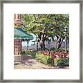 French Stroll Framed Print