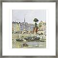 French View Of Honfleur Framed Print