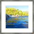 Frenchbroad Fall Line Framed Print