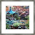 Friendship Garden Framed Print