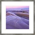 Frost On The Dunes Framed Print