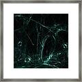 Frozen Liquid Helium Framed Print