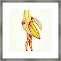 Fruit Stand - Banana Framed Print