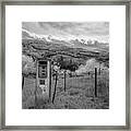 Fuel The Valley Framed Print