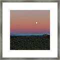 Full Moon Horizon Framed Print