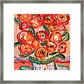 Full Of Jolly Colors Framed Print