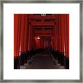 Fushimi Inari Taisha, Kyoto Japan 3 Framed Print