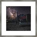 Galactic Big Rig Framed Print