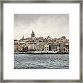 Galata Tower, Istanbul Framed Print