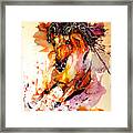 Galloping Horse Framed Print
