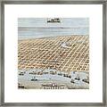 Galveston 1871 By Camille Drie Framed Print