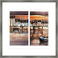 Galway  Cladagh Harbour Framed Print