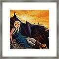 Game Of Thrones Painting Framed Print