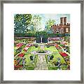 Garden At Hampton Court Palace Framed Print