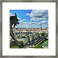 Gargoyle With A View Framed Print