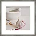 Garlic Framed Print