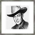 Gary Cooper Framed Print