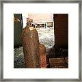 Gas Bottles Framed Print