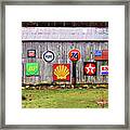Gas From The Past Framed Print