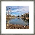 Gates Lake Framed Print