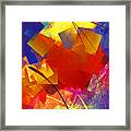 Gathering Of The Squares 4 Framed Print