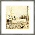 Gaza Minaret 1917 Framed Print