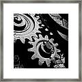 Gearing Up - Industrial Abstract Framed Print