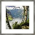 Geiranger Fjord Framed Print