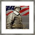 General George S Patton Framed Print