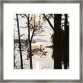 Gentle Touch Framed Print
