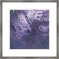 Geode Cave 180 Framed Print