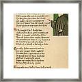 Geoffrey Chaucer Framed Print