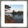 Georgian Bay Sunrise-4299 Framed Print
