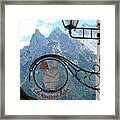 Germany - Cafe Sign Framed Print