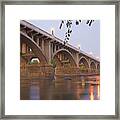Gervais Bridge Framed Print