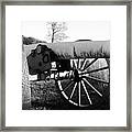 Gettysburg Cannon Framed Print