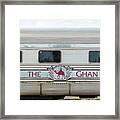 Ghan Train At Alice Springs Framed Print